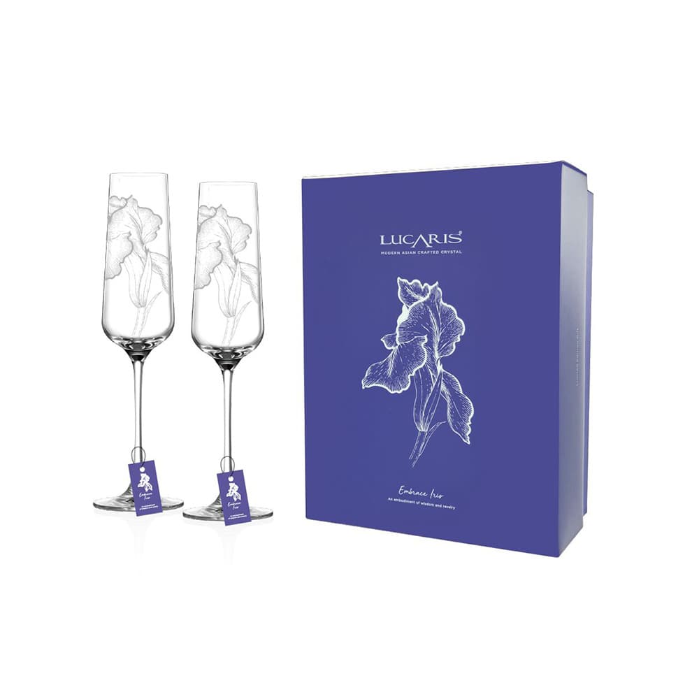 แก้วแชมเปญ ขนาด 270 มล.แพ็ค 2