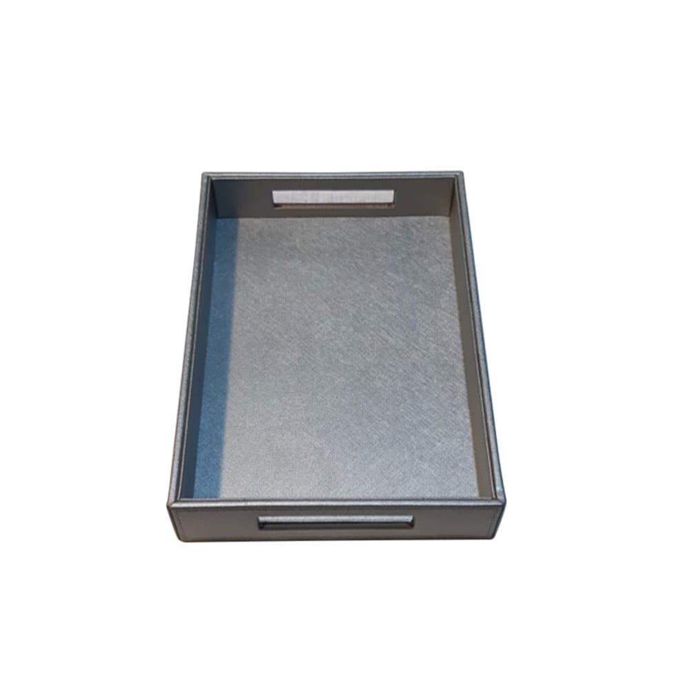 ถาดเอนกประสงค์มีหูจับ สีเมทัลลิคบรอนซ์ ขนาดเล็ก