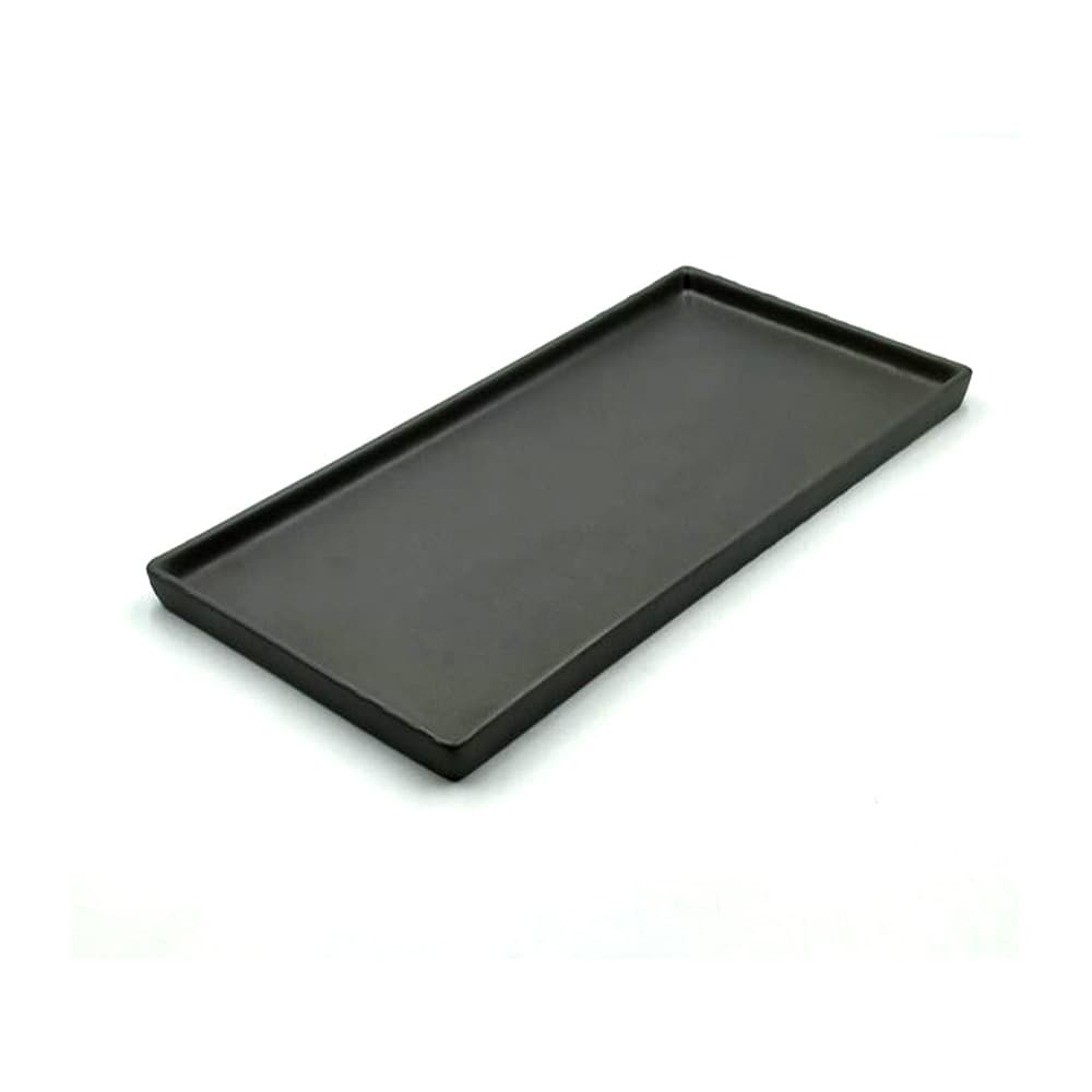 ถาดรองสีดำด้าน