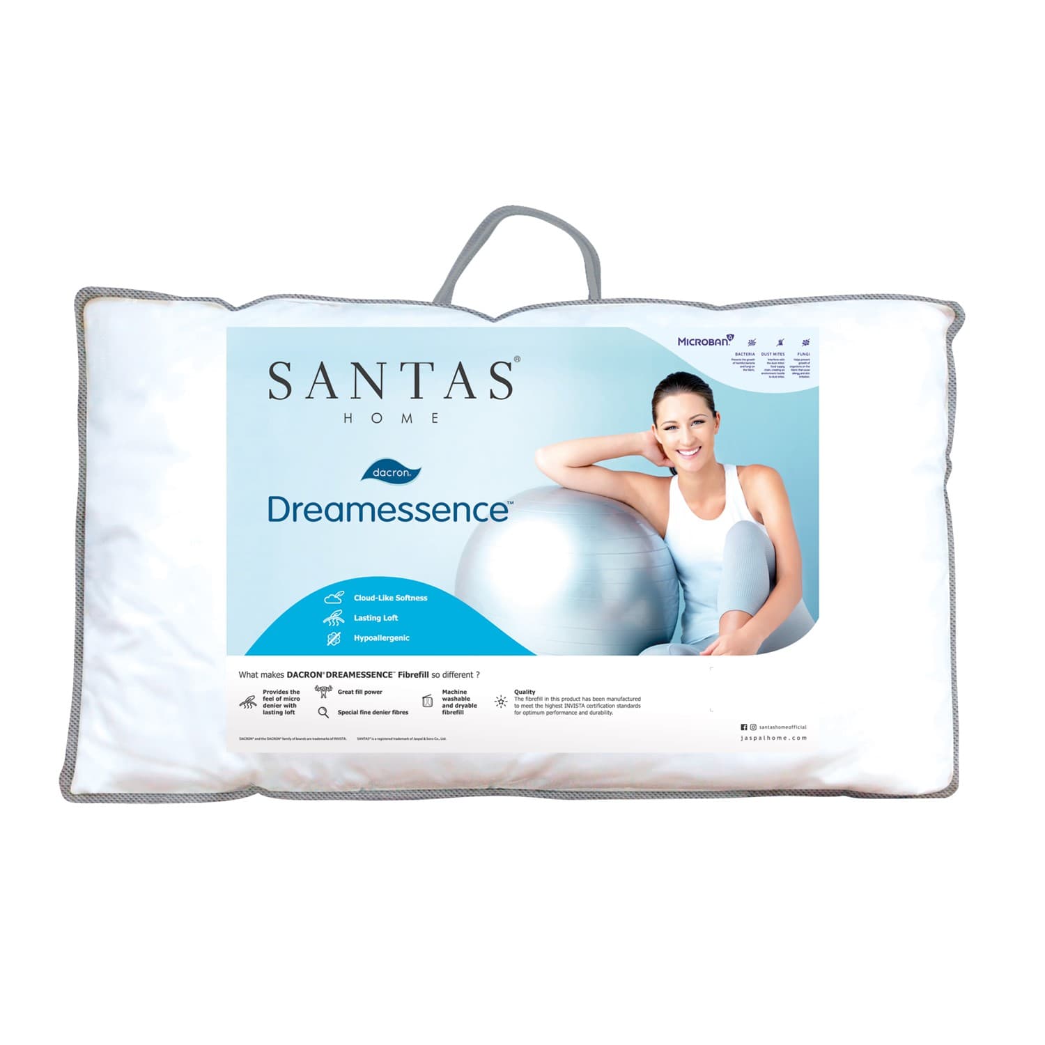 SA SAPWDE DREAMESSENCE MICROBAN MR/19x29,หมอนหนุน